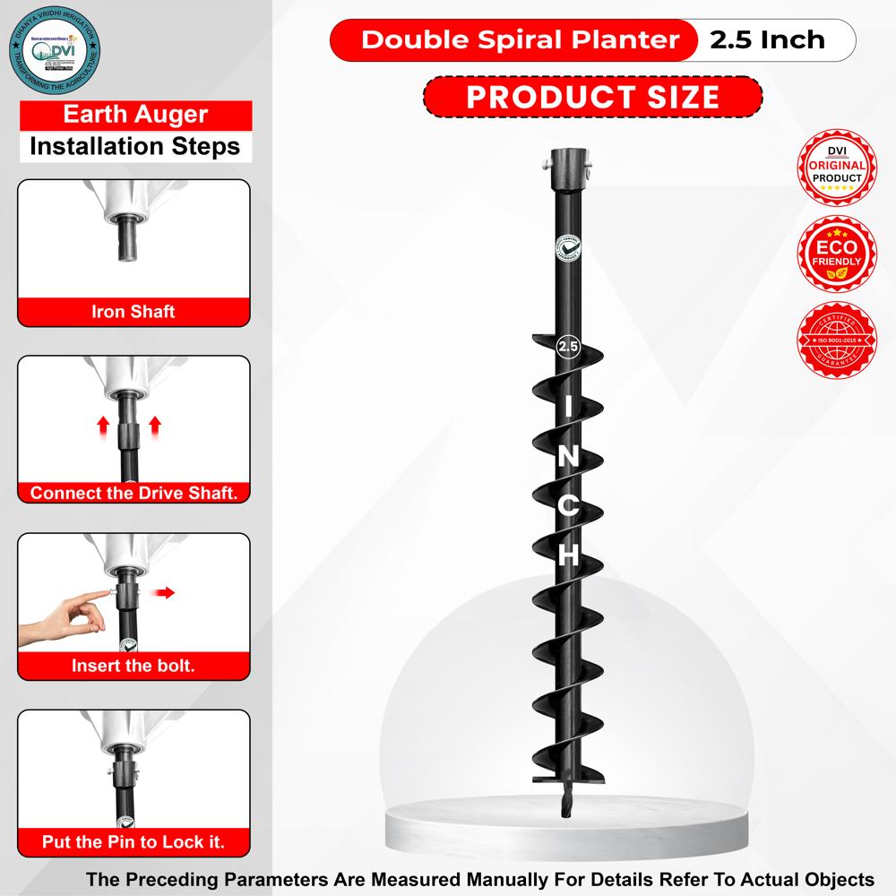 Earth Auger Drill Bit 2.5 inch
