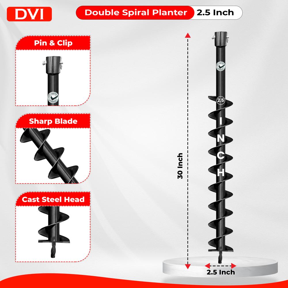 Earth Auger Drill Bit 2.5 inch