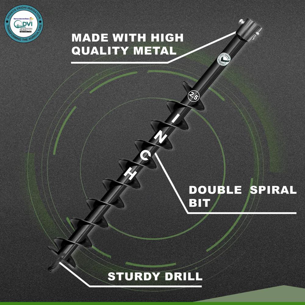 Earth Auger Drill Bit 2.5 inch