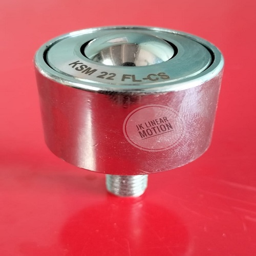 Ksm 22 Fl Cs-Ball Transfer Unit - Bore Size: 22.225Mm