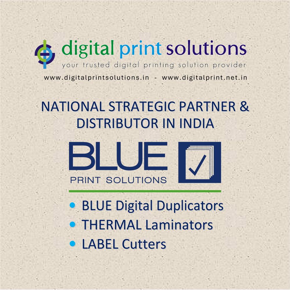 BPS350 Blue Digital Duplicator - Wedding Card Printing Machine