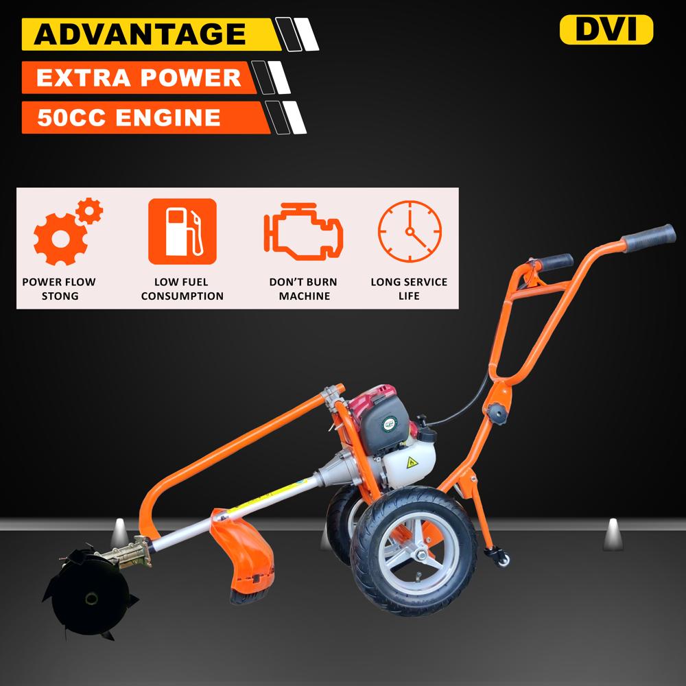 Trolley Brush Cutter 50CC