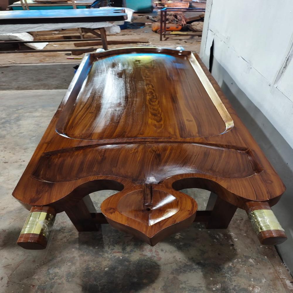 AJ03B -WOODEN MASSAGE TABLE