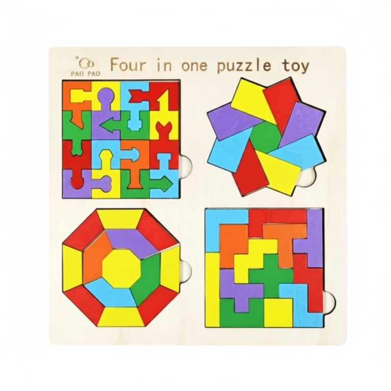SHAPES PUZZLE 4 IN 1