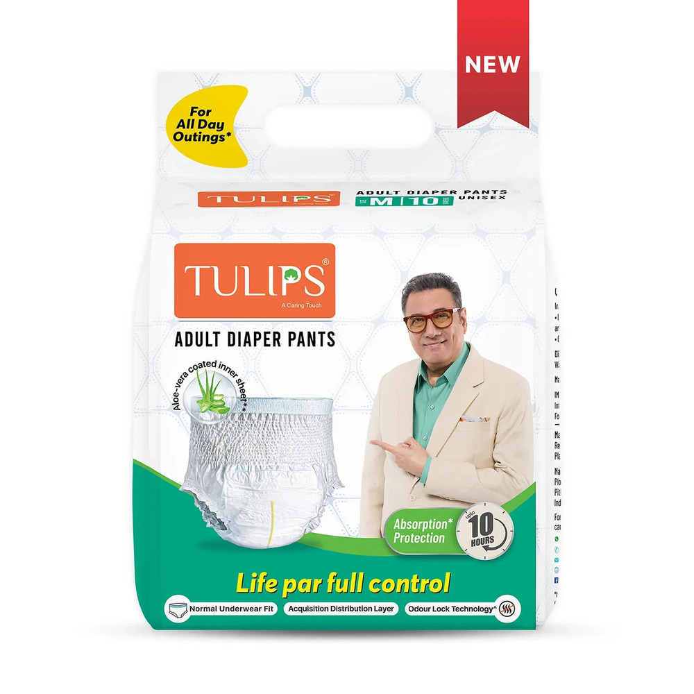 Tulips Pant Style Adult Diapers