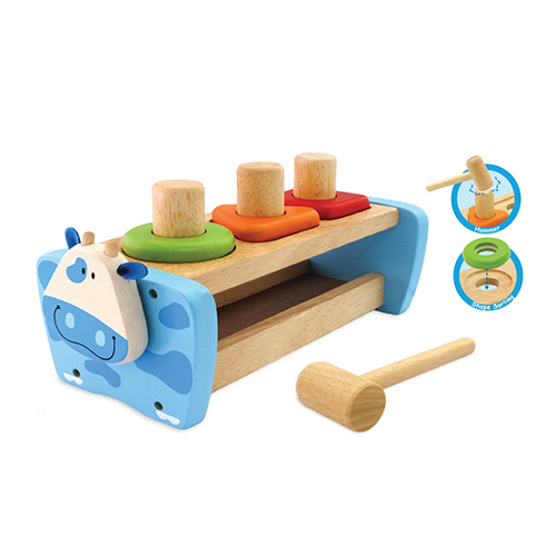 Cow Hammer and Peg Bench