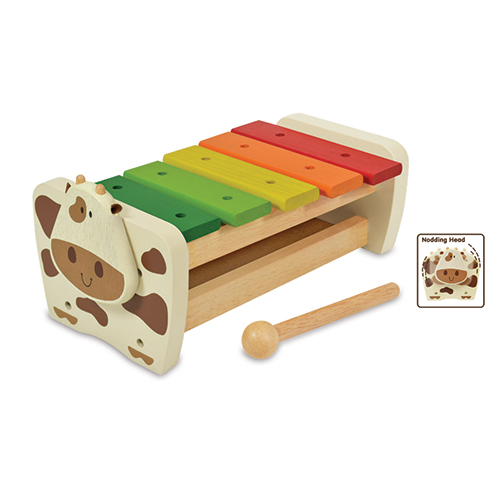 Cow Xylophone Bench