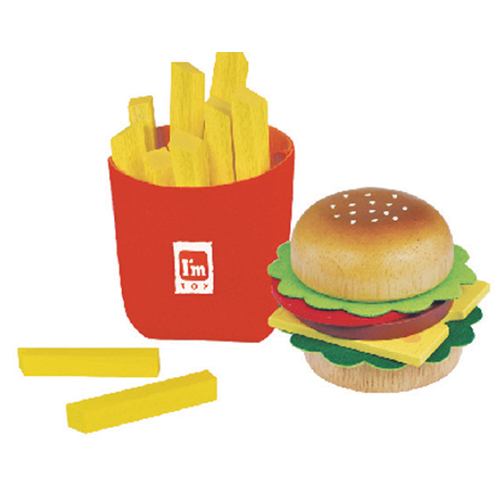 Burger and Fried Play Set