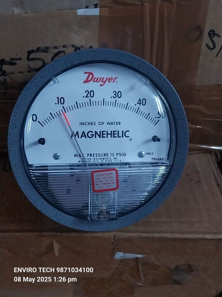 Magnehelic : Differential Pressure Gauge In Palitana Industrial Area Bhavnagar Gujarat India