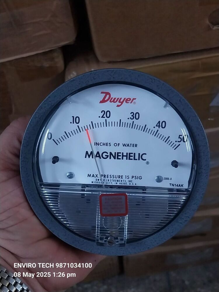 Magnehelic : Differential Pressure Gauge In Palitana Industrial Area Bhavnagar Gujarat India