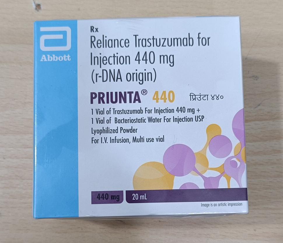 Priunta 440mg - Drug Type: Injection