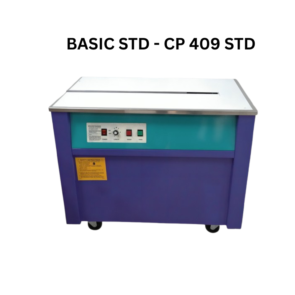 Basic Hd Semi Automatic Strapping Machine - Color: Blue