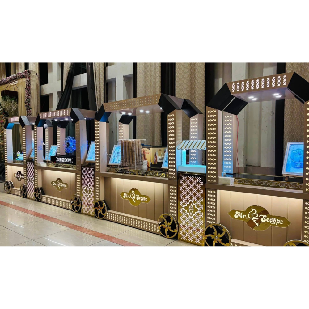 catering buffet counter