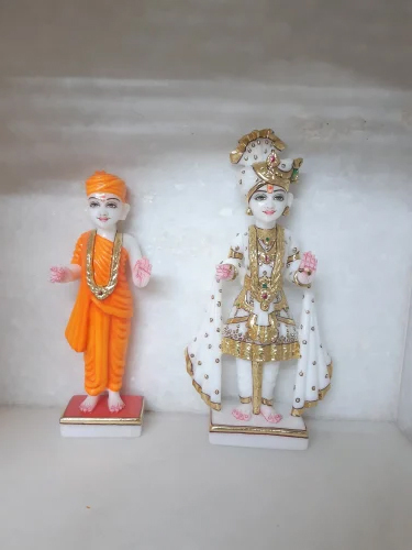 Marble Swami Narayan Statue