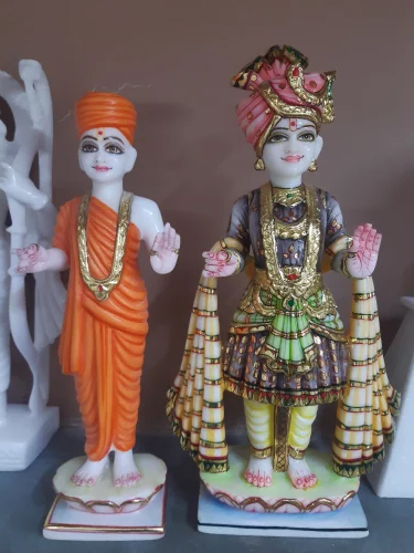 Marble Swami Narayan Statue