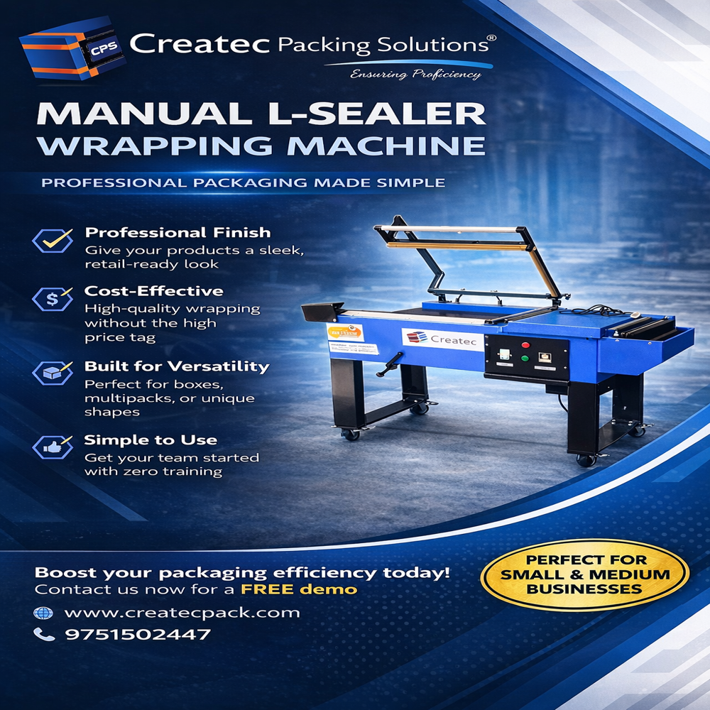 Manual L Sealer - Accuracy: 100 %