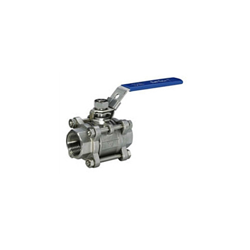 SS Three PC Ball Valve