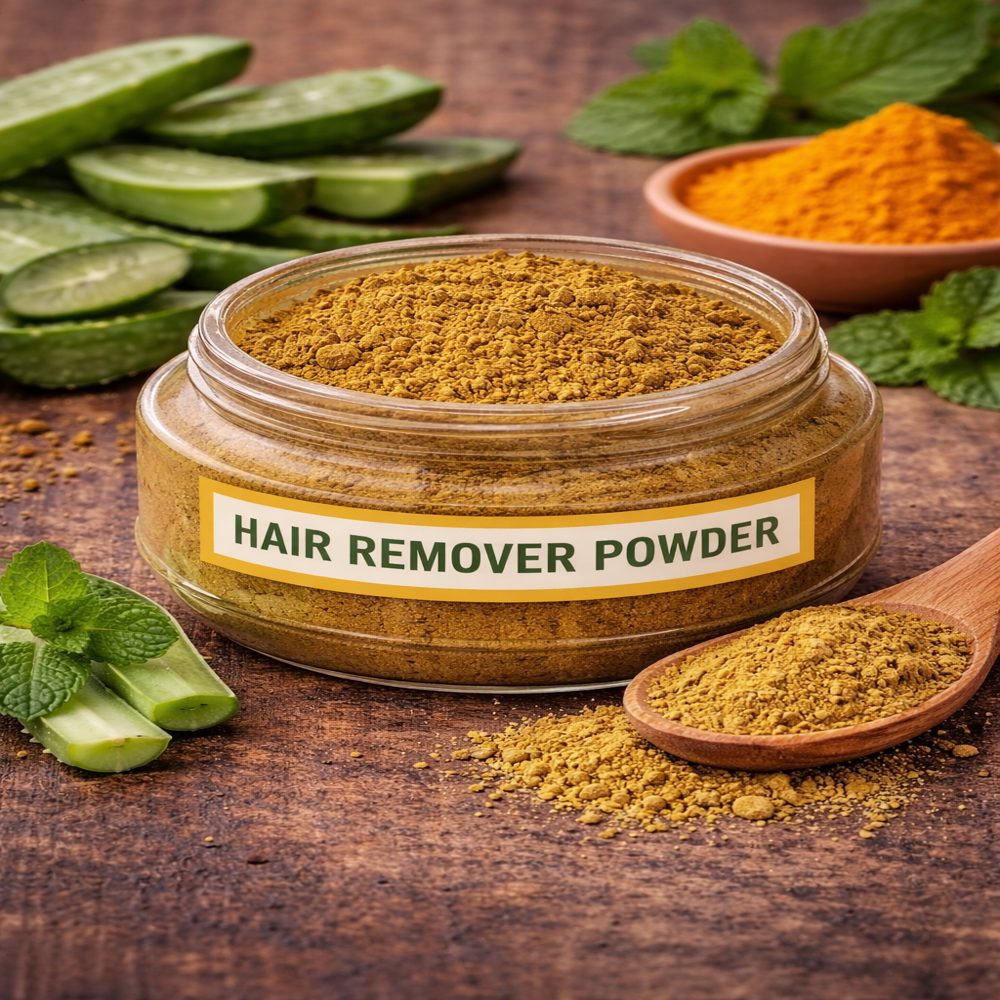 Natural Hair Remover Powder