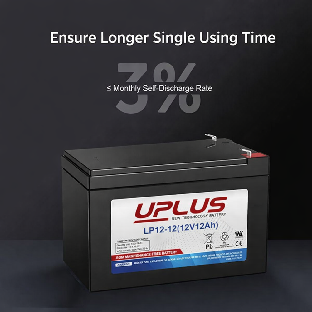 US 12V 12AH UPLUS Battery