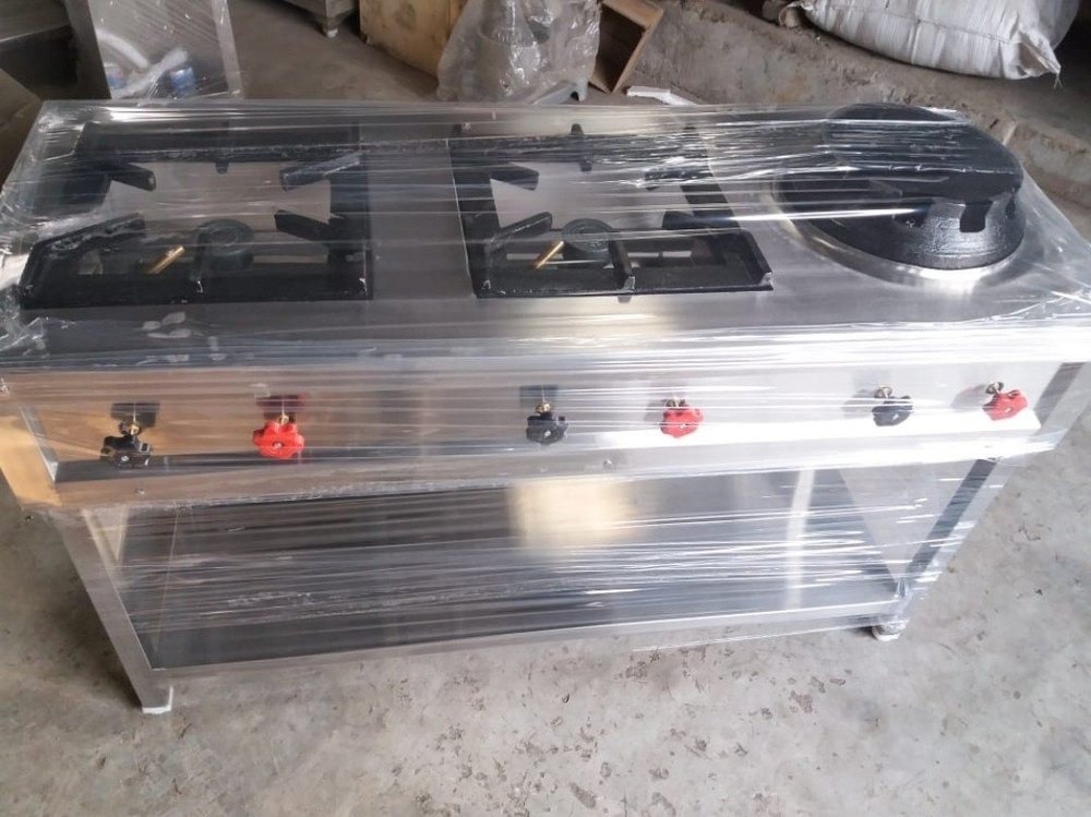 Commercial Cooking Range 3 Burner