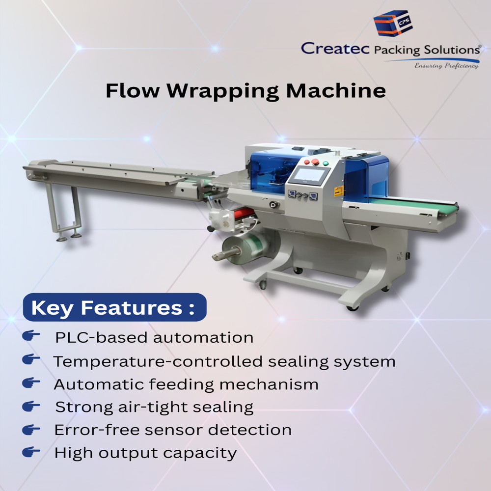 Flow Wrapping Machine - Accuracy: 100  %