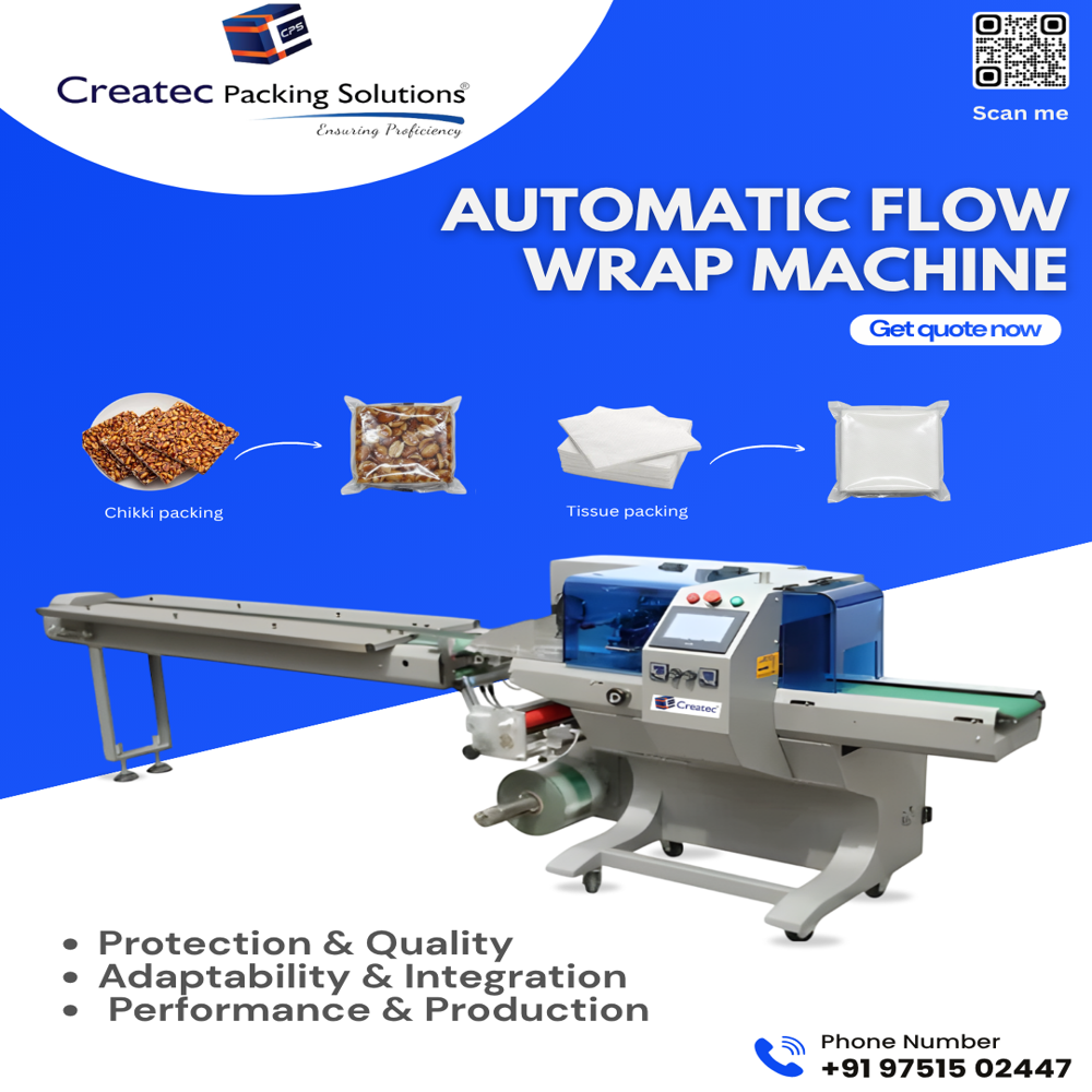 Flow Wrapping Machine