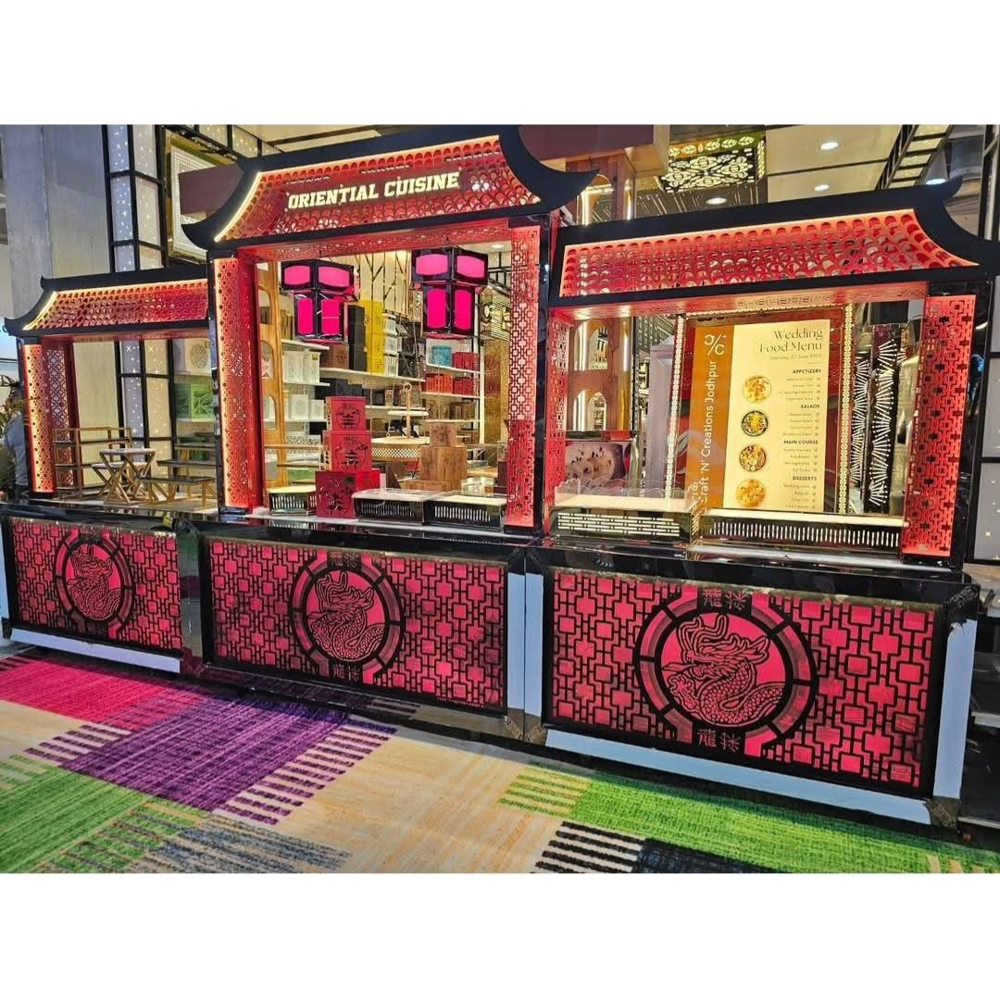 Food catering or buffet counter