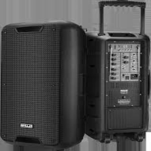 Ahuja Aspire208 Trolley Speaker - Color: Black