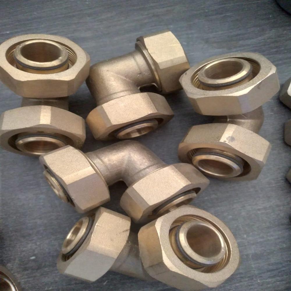 Multilayer Composite Pipe Brass Female Elbow Fittings