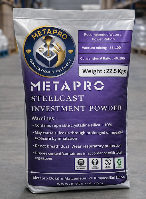 Metapro Steelcast Investment Casting Powder
