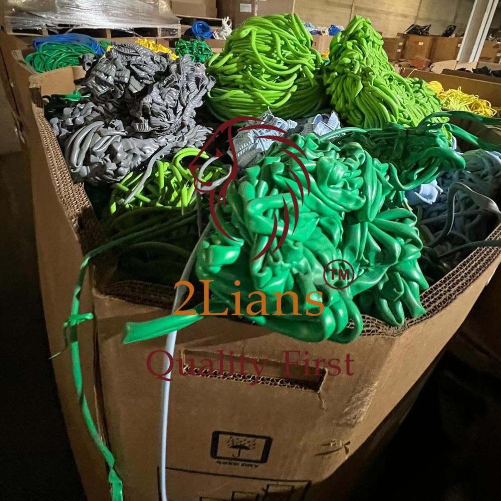PVC cable lumps mixed colors