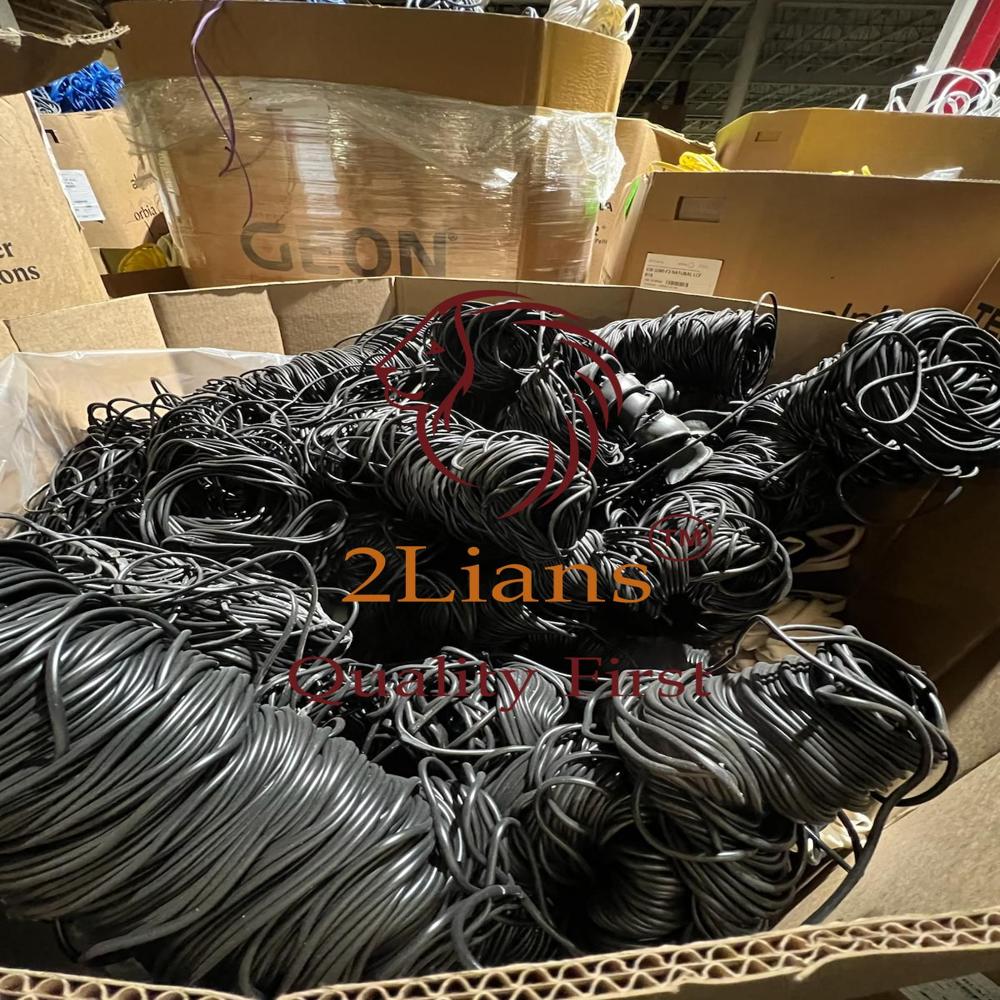 PVC cable lumps mixed colors