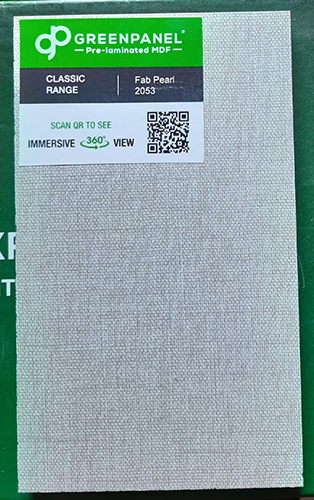 Classic Range Fab Pearl 20253 Greenpanel Pre Laminated Mdf