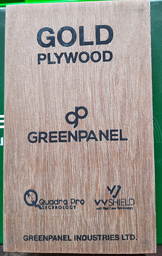 Gold Plywood Green Panel Range of Plywood