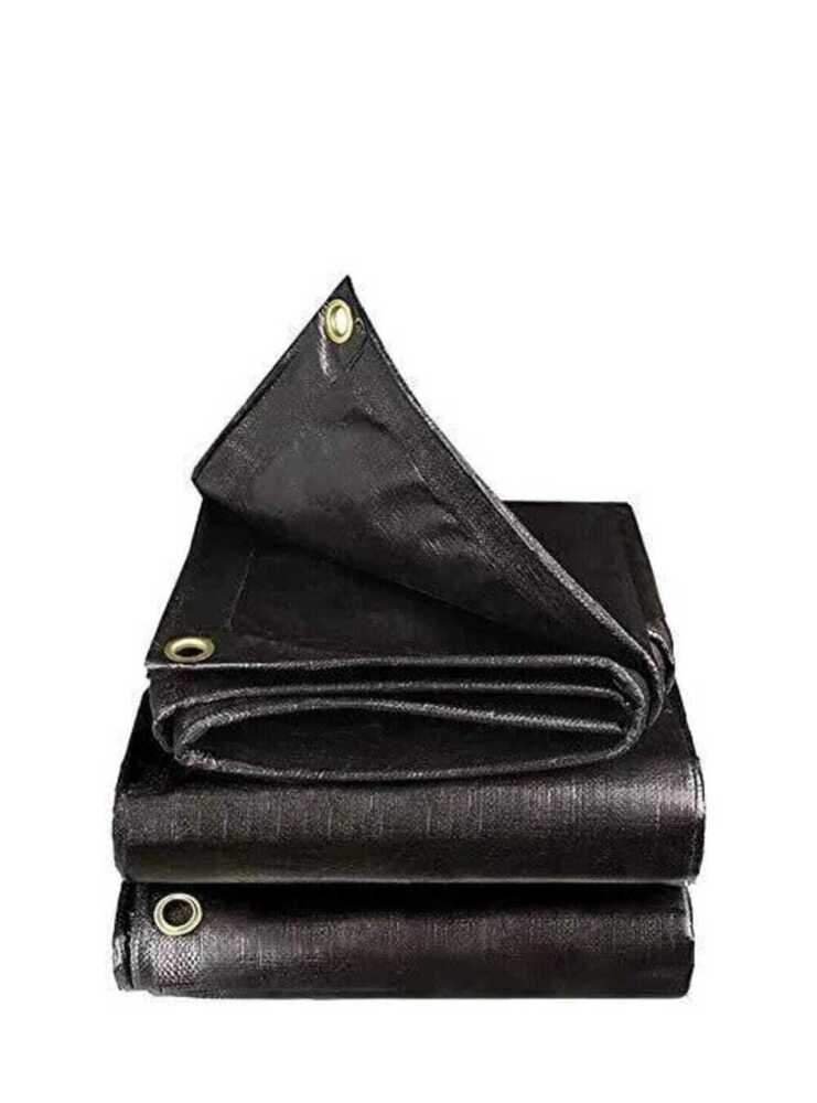Black Plastic Tarpaulin