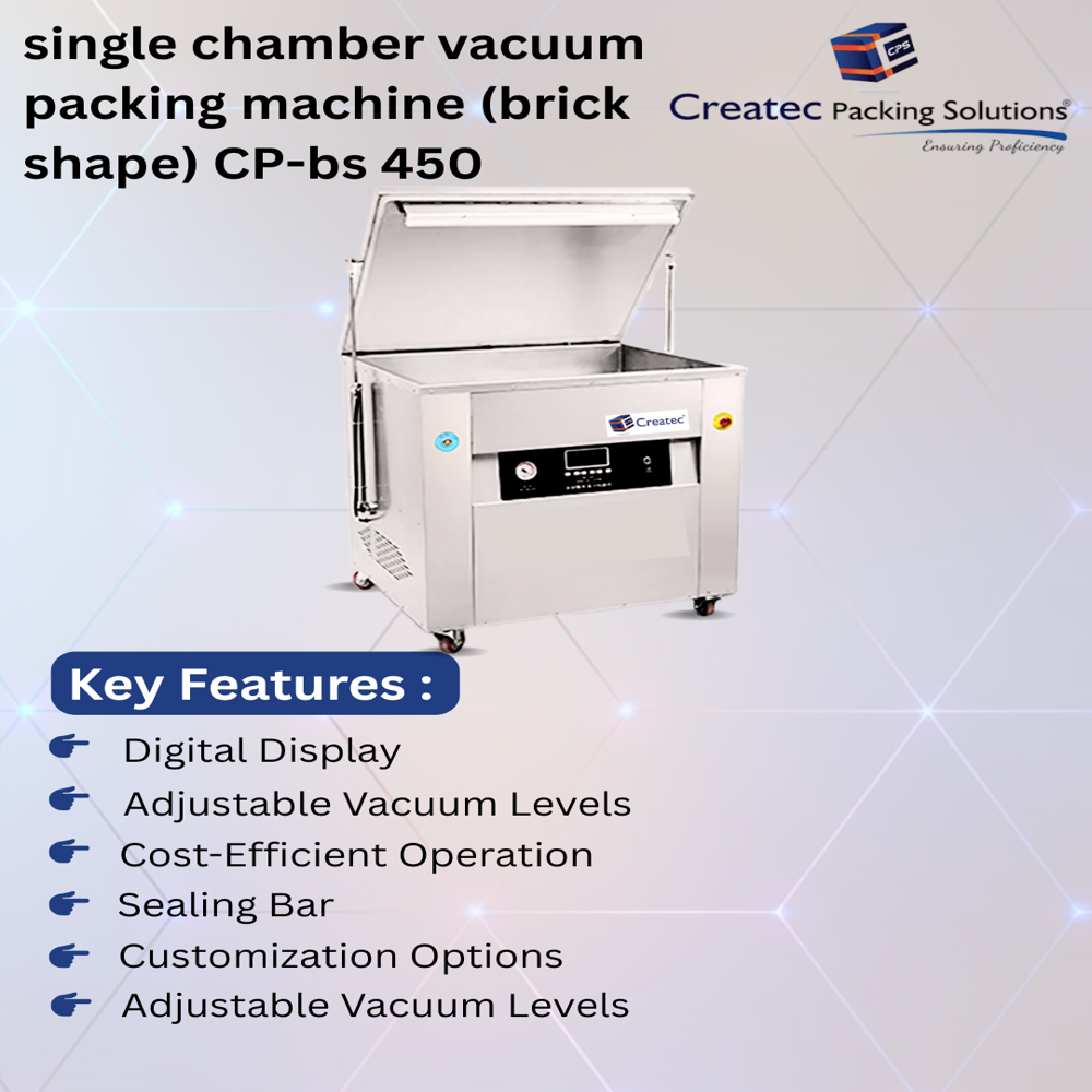 Brick Shape Vaccum Packing Machine - Application: Industrial