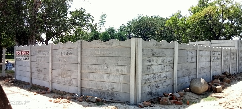 Concrete Precast Boundary Wall