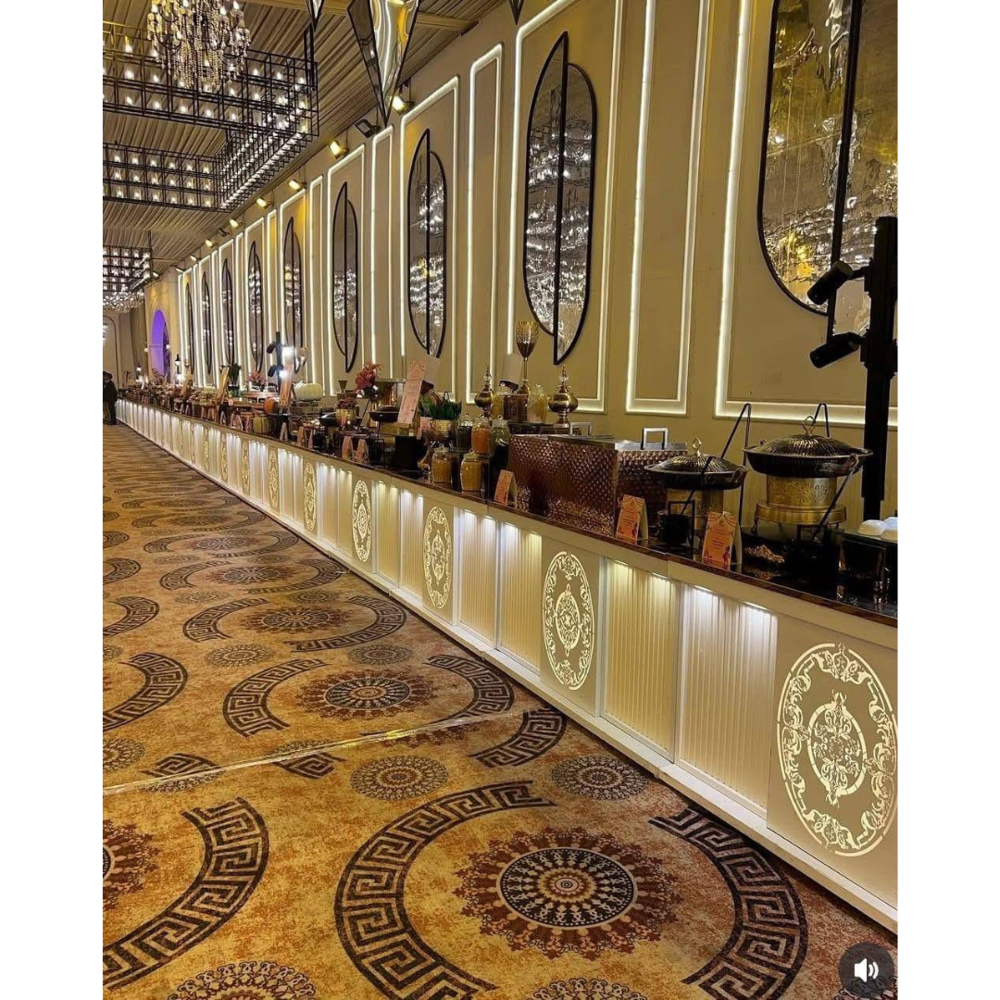 Luxury buffet display counter