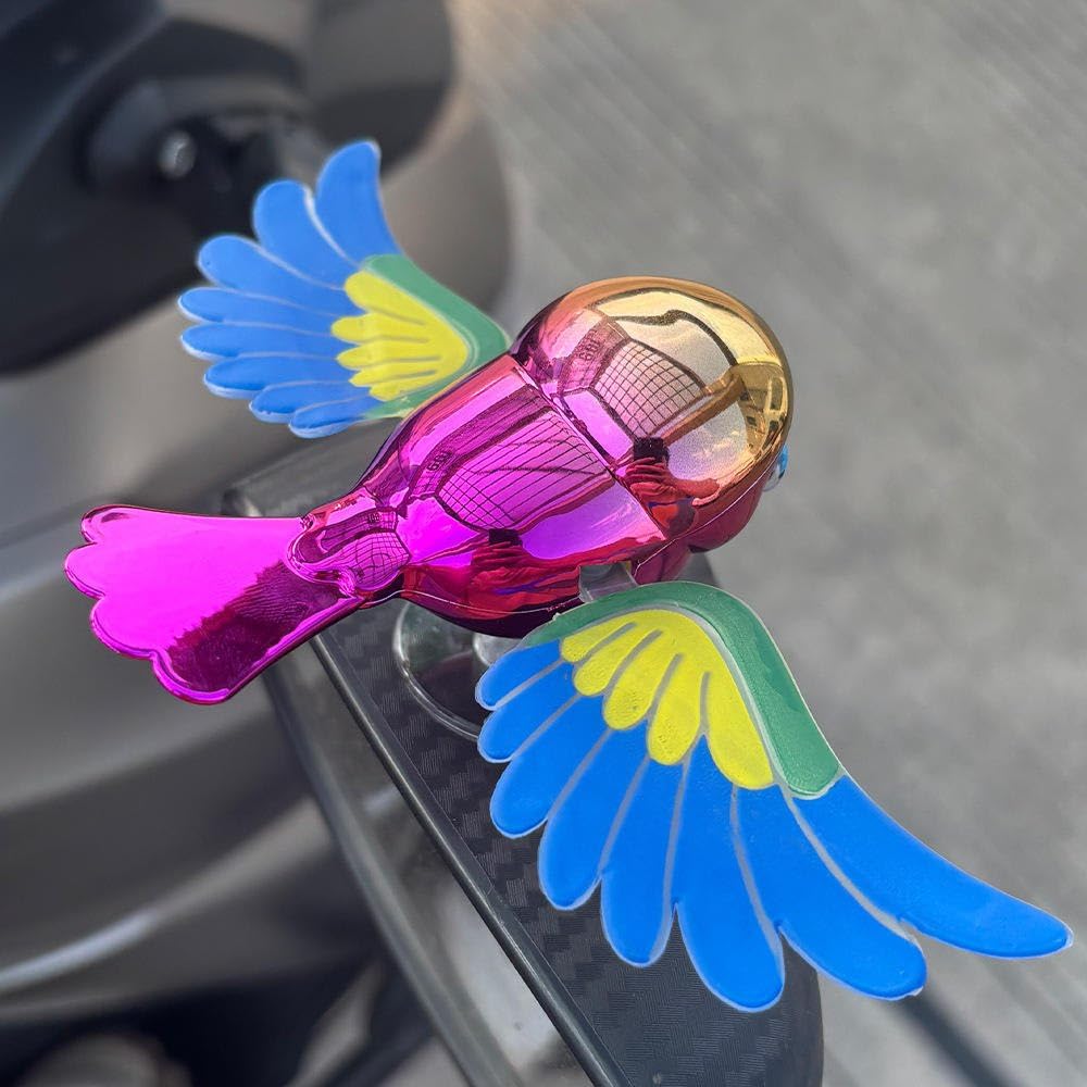 Flying Bird Car Decoration with Flapping Wings