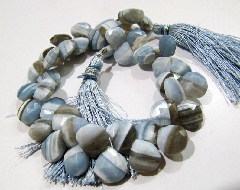 Ethiopian Opal Golden Beads, Flat Drop Smooth Beads Size 4x6mm to 6x9mm, Strand 8 inch Long