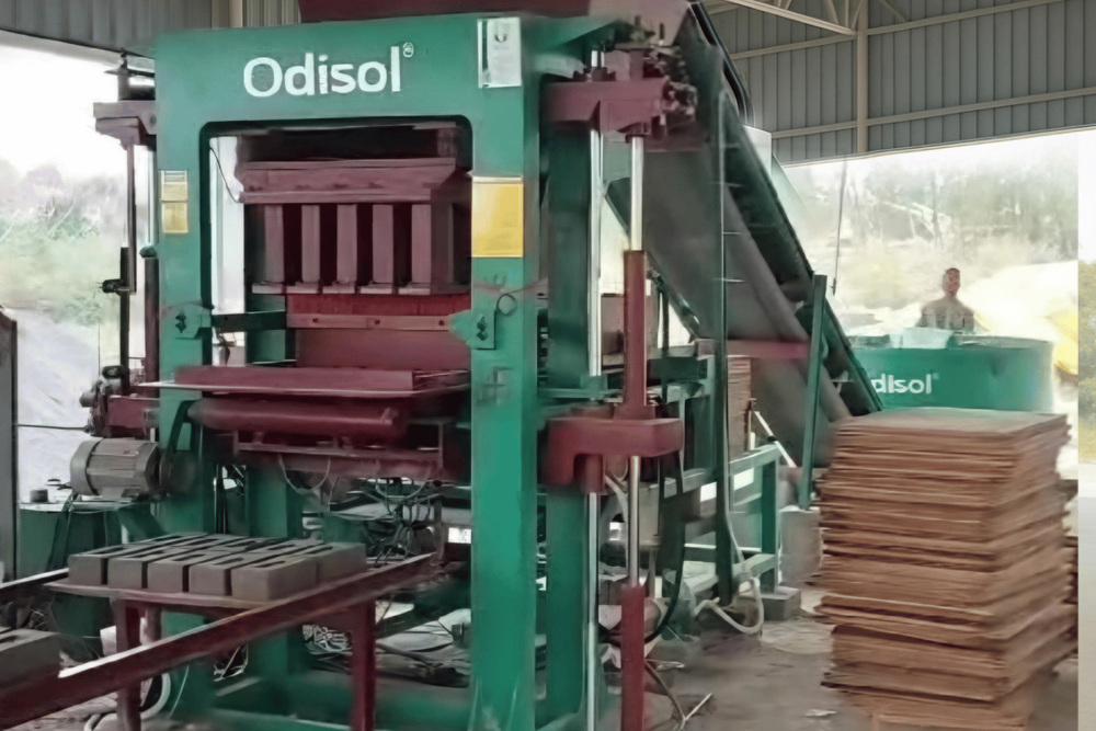 Mold Vibration Cement Bricks Making Machine