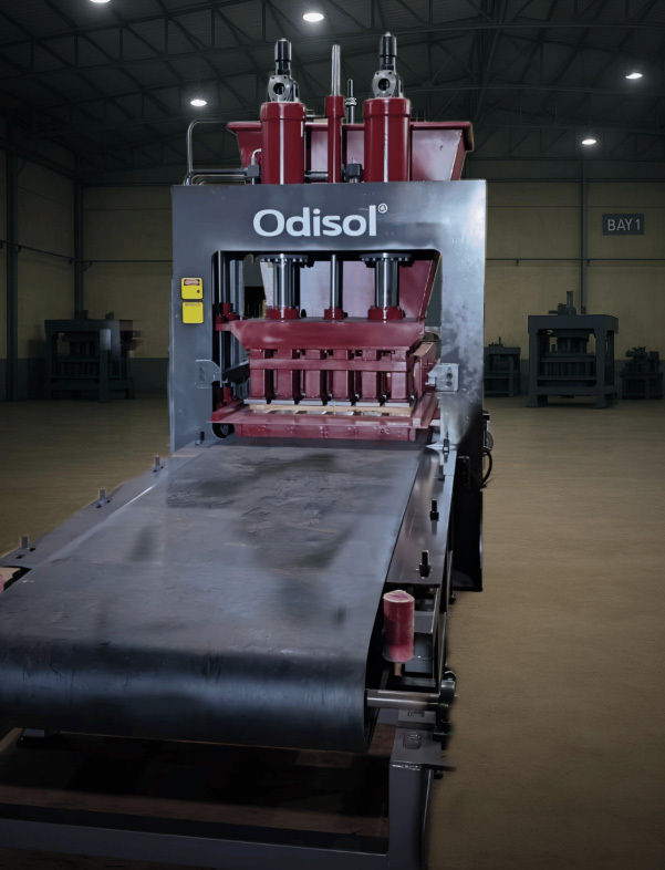 Hydraulic Double Compaction Brick Making Machine