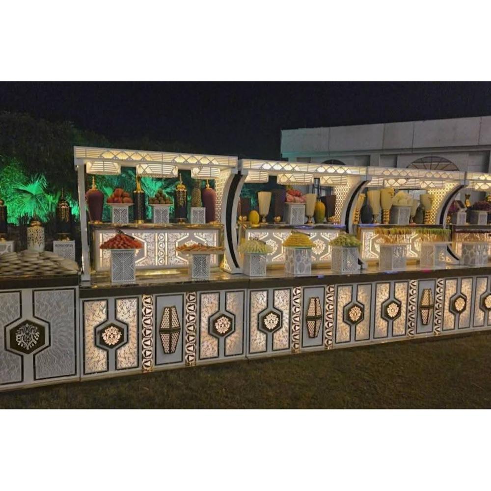 Luxury catering buffet counter