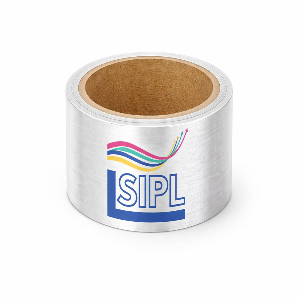Yellow Bopp Plain Self Adhesive Tape