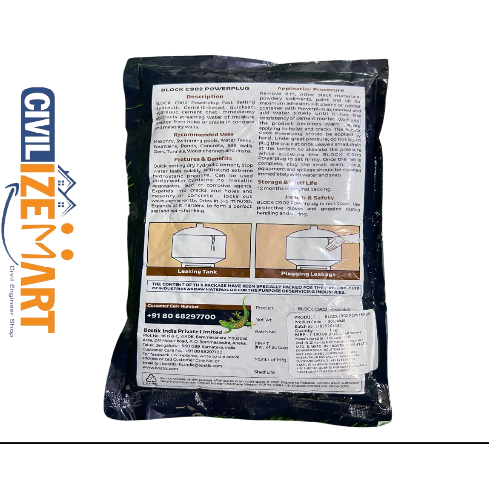 BOSTIK BLOCK C902 POWER PLUG