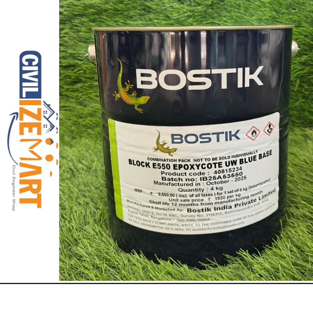 BOSTIK BLOCK E550 EPOXYCOTE UW BLU (5KG)