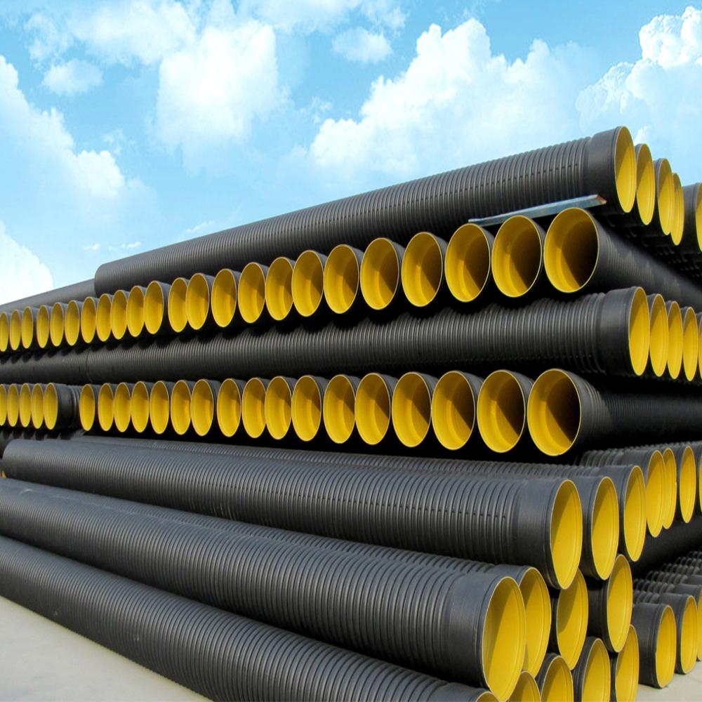 110MM HDPE DOUBLE WALL CORRUGATED PIPE