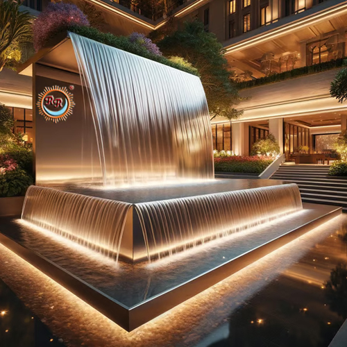 Water sheet Fall Fountain