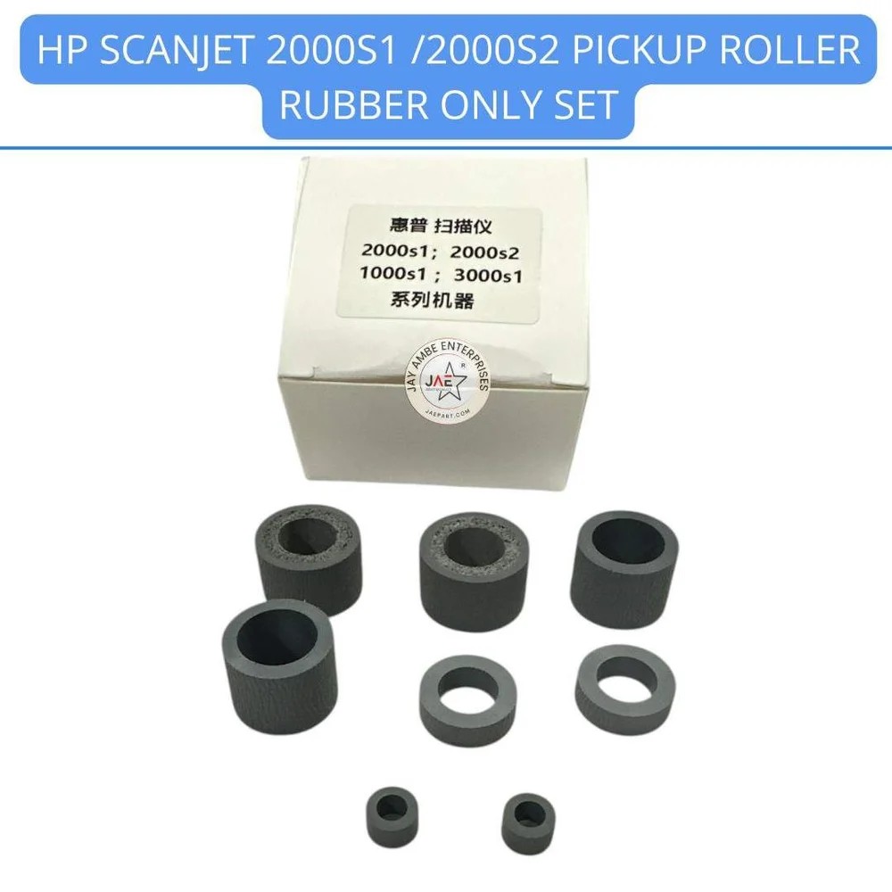 HP Scanjet 2000s1 / 2000 s2 Pickup Roller Rubber Only