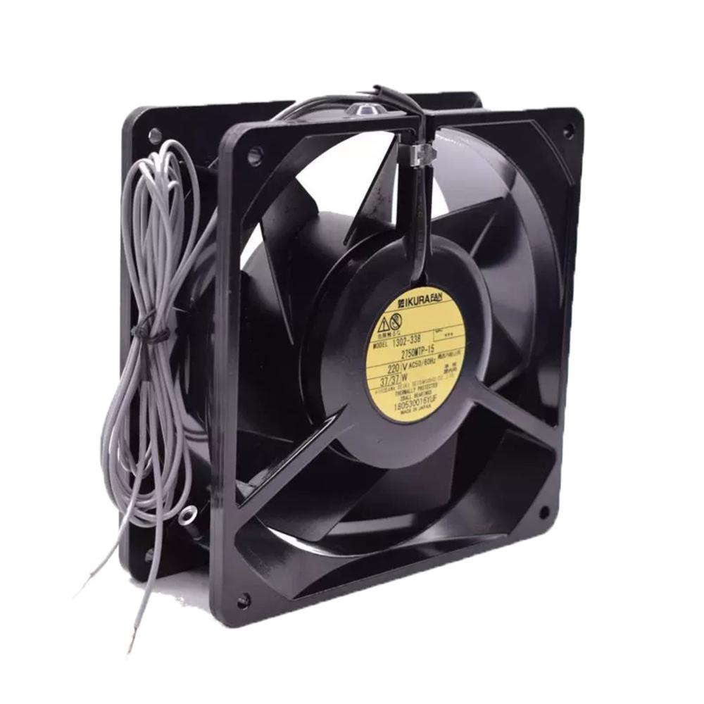 IKURA 1681-049 THC1B-18F5-TP 200V AC 40/50W 12038mm Ball Bearing Industrial Axial Cooling Fan